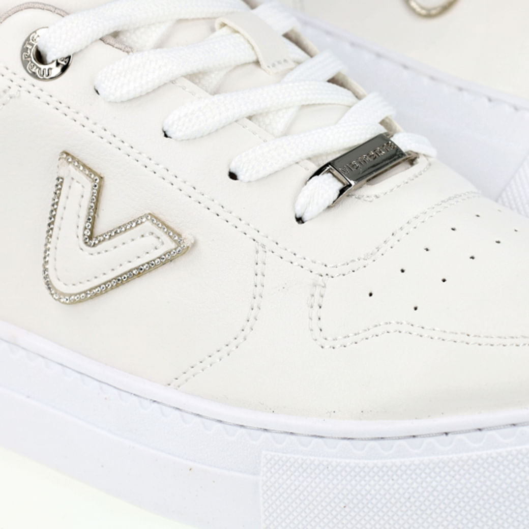 Via Marte Tenis Casual 138-020-01 Branco-Neve Sint_8__17